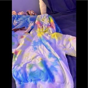 Cute tie dye hoodie